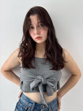 ユーフォリア 青山(Euphoria) ミディアムレイヤー/フォギーベージュ/透明感カラー