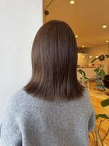 ルッツ(Lutz. hair design)&nbsp;1/16 切りっぱなしロブ 《kiyoka》