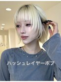 渋谷/レイヤーボブ/ショート／ショートボブ/ボブ/レイヤーカット