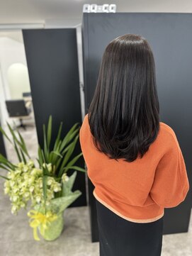 エルピス 大和店(elpis) 縮毛矯正かけた髪にできるワンカールパーマ