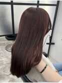 Wカラー/少しピンクみがかった暖色ブラウン