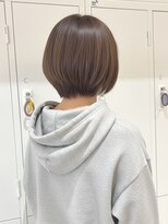 アビエブラン 若江岩田(abije blanc) ナチュラル丸みショートボブ【若江岩田駅】