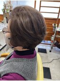 ショートカット　50代/60代/70代