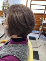 ヘアーサロンリン(Hair Salon RIN)&nbsp;ショートカット　50代/60代/70代