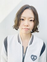 ドロップ(drop)&nbsp;ラテグレージュレイヤーショートボブ【表参道/青山 drop】