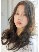 ベレッタ 楠葉店(veretta.)&nbsp;韓国風くびれロング/レイヤーウェーブ/透明感ダークカラー
