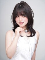 セプト 天神大名(SEPT.)&nbsp;レイヤーカット ハッシュカット 顔周りカット アッシュカラー