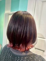 マティーナ ヘアー 池袋(Matina hair)&nbsp;【チラ見せピンクインナー】池袋駅/ブリーチ