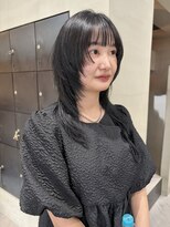 ヘアー アイス ルーチェ(HAIR ICI LUCE) ハッシュカット、レイヤーカット、グレーカラー/中西