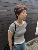ヘアラウンジ アングゥ(hair lounge ungu)&nbsp;Pixie cut perm