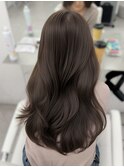グレージュ ショコラブラウン 透明感カラー