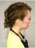 【吉祥寺Noa.♪】アシメで甘辛セクシーな編み込みスタイル☆☆