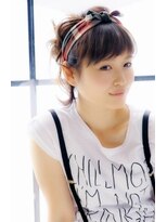 オリーブフォーヘアー(olive For hair)&nbsp;☆ターバンミディアムアレンジ☆【olive for hair】03-6914-0898