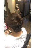 結婚式のヘアーセット