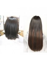 アンク クロス 関内店&nbsp;アンククロス関内【シール80枚ブラウンミックスbefore after】