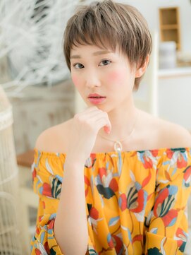 モッズヘア 越谷(mod's hair) *mod's越谷*ガーリーショート★ラブカジュアルa