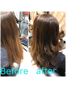 プログレス 小手指店(PROGRESS) 柔らかいカールでオンナ度アップ！上品な艶カラー【小手指店】