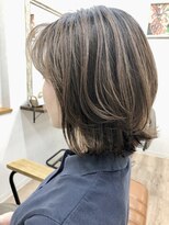 ファインド マイ ロッコ ヘアーデザイン(find my Rocco hair design) 切りっぱなしウルフボブ