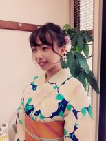 美容室せき ヘアセット+浴衣着付け