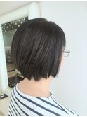 黒髪×ボブ