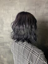 ヘアサロンエム 大宮東口(HAIR SALON M)&nbsp;デザインカラー/厚めバング/ローライト/スリークボブ