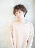 外ハネショートボブ/20代/30代/40代/50代/岡山/表町