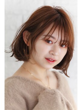 リル 7F 銀座(Rire) 【Rire-リル銀座-】シースルーな外ハネ小顔ボブ☆