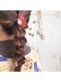 ローブ(L'aube) インナーカラーでヘアアレンジもワンランクアップ*゜*゜