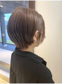 マッシュショートヘア