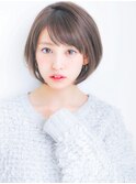30代 40代 50代に大人気☆大人クールショートボブ《表参道 青山