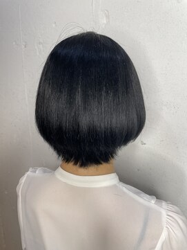 エイト 福岡天神店(EIGHT fukuoka) 【EIGHT福岡 10月 片山智裕】韓国人風ブルーブラック