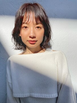 エディット トウキョウ(e.dit tokyo) 【MILK/MURIEL Misa】ふんわりボブ シアーカラー