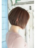 大人かわいい20代30代40代小顔ショコラベージュ１Zina船橋