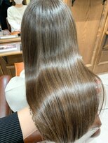 クラッチ 天王寺(CLUTCH)&nbsp;大人可愛い小顔美髪ツヤ髪艶感ストレートパーマA3