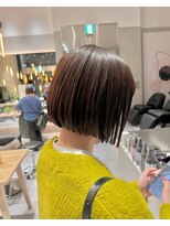 ガリカ 横浜(Gallica) 【後藤嵩広】大人丸みショートぱっつんボブ/ナチュラルボブ