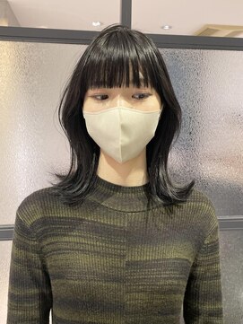 ヨーク(YOKE) 【 YOKE 】ブルーサファイア大人くびれヘア韓国