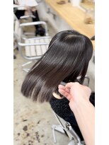 ヘアーサロン ソルト(hair salon SALT) 【美髪ストレート】前回かけた毛先はそのまま！【リタッチ矯正】