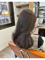 ナンバー アンフィール 渋谷(N° anfeel) モカベージュ透明感カラー韓国風ヨシンモリ艶髪