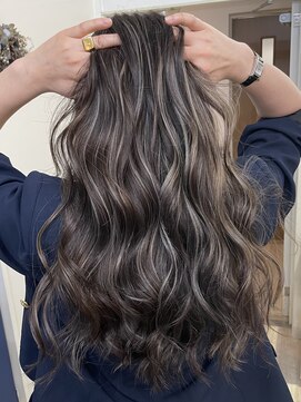 エトラ 渋谷店(etora) ハイライトカラー　アッシュベージュ　ケアブリーチ