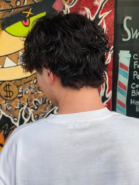 スウェル 船橋店(Swell) ウルフ/アッシュブラック/カルマパーマ/ベリーショート/船橋