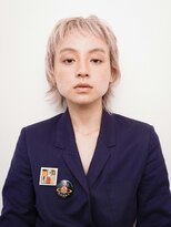 トゥコ(tuco)&nbsp;ハイトーンウルフ　ホワイトブロンド　レイヤー　ブリーチ