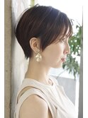 大人マッシュショート／丸みショート／イメチェン／30代40代50代