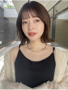 ガーデンヨコハマ(GARDEN YOKOHAMA) タッセルボブ似合わせカットメルティカラーウェーブミディアム