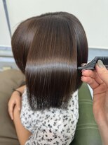 ヘアーアンドビューティーザ エフ(Hair Beauty the F)&nbsp;＊艶髪_髪質改善トリートメント_ダークブラウン_m77