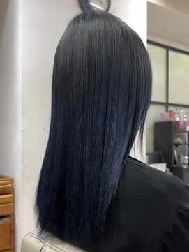 サロンドジョー(salon de joe) ケアブリーチダブルカラーインナーカラーショートボブレイヤー