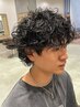 〈人気の無造作パーマ〉メンズカット＋ツイストorスパイラルパーマ[三軒茶屋]