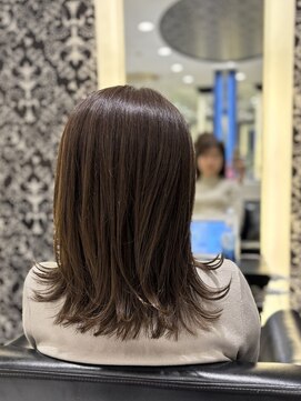 エアー 銀座タワー(AIR) 外ハネミディアム　ハイライト