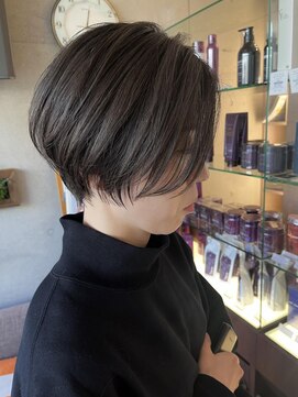 ソトエアンドマーブ 久喜店(SOTOE&marbb) ショート/グレージュ/ブリーチあり