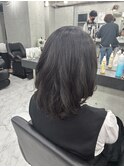 イメチェンスタイル/フルバング/似合わせカット/東銀座