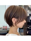 渋谷　20代30代40代大人可愛いひし形ショートボブ